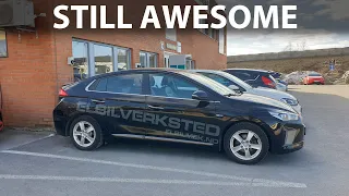 Hyundai Ioniq degradation test after 217k km