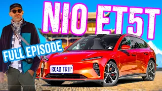 DESERT EXPLORATION with the NIO ET5T: the end of the Great Wall of China: Full Trip