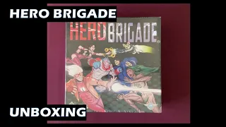 Unboxing Hero Brigade card game