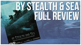 By Stealth & Sea - Review | DVG Games | Solitaire Wargaming | David Thompson & Nicola Saggini