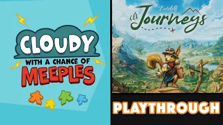 Everdell Journeys Playthrough - Cloudy with a Chance of Meeples