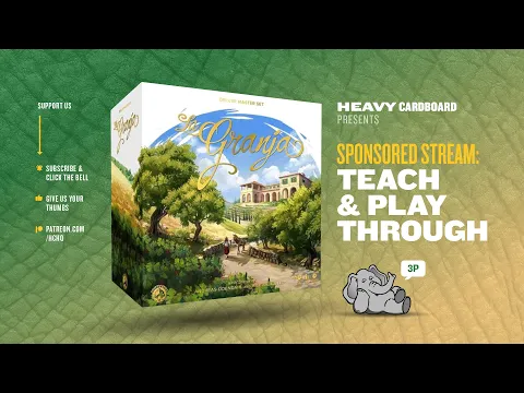La Granja Deluxe Master Set (w/expansion Modules) - 3p Teaching & Play-through by Heavy Cardboard
