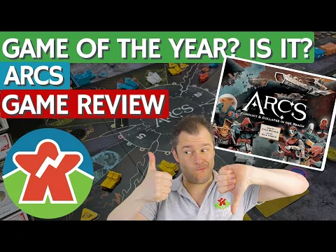 Arcs - Board Game Review - Game Of The Year? Is it Really?