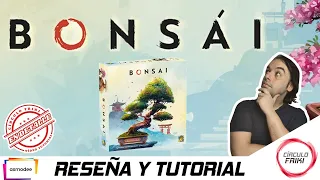 ⭕ BONSÁI ? Reseña y Cómo se juega / Tutorial ? Juego de mesa - Asmodee