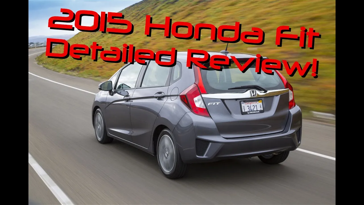 2015 Honda Fit Detailed Review and Road Test