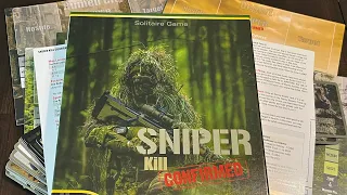 Sniper Kill Confirmed (Compass Games) - Unbox & First Look