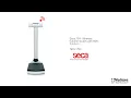 Seca 704 - Wireless Column Scales with BMI function video
