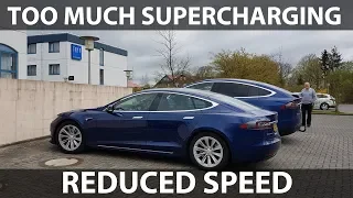 Supercharger speed reduction on 75 kWh packs