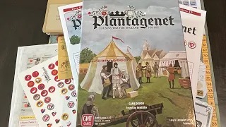 Plantagenet: Cousins’ War for England, 1459 - 1485 (GMT) - Unboxing and Discussion of Series