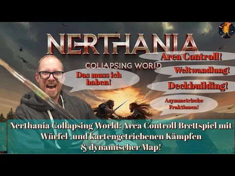 Nerthania: Area Controll Brettspiel mit Würfel- und kartengetriebenen Kämpfen & dynamischer Map