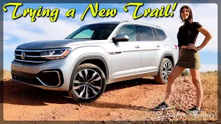 Off-Roading with 21" Wheels.. Great Idea! // 2021 VW Atlas 4Motion Review