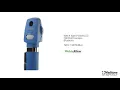 Welch Allyn Pocket LED Ophthalmoscope - Blueberry video