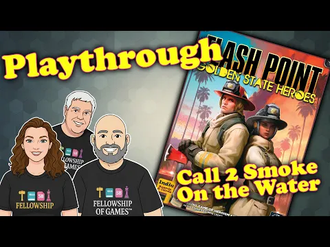 Flash Point: Golden State Heroes Playthrough “Smoke on the Water” Yacht Rescue!