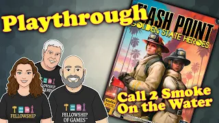 Flash Point: Golden State Heroes Playthrough “Smoke on the Water” Yacht Rescue!