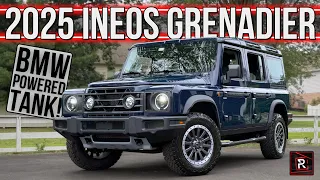 The 2025 Ineos Grenadier Fieldmaster Is An Old-School Tank SUV With Modern BMW Power