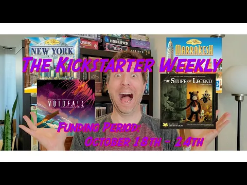 The Kickstarter Weekly, October 18th - 24th