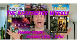 The Kickstarter Weekly, October 18th - 24th