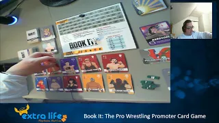 Book It: The Wrestling Promoter Card Game single player Playthrough