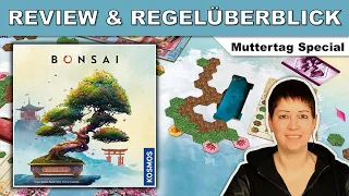 Brettspiel zum Muttertag Bonsai Brettspiel Kurzüberblick & Fazit Regeln Kosmos