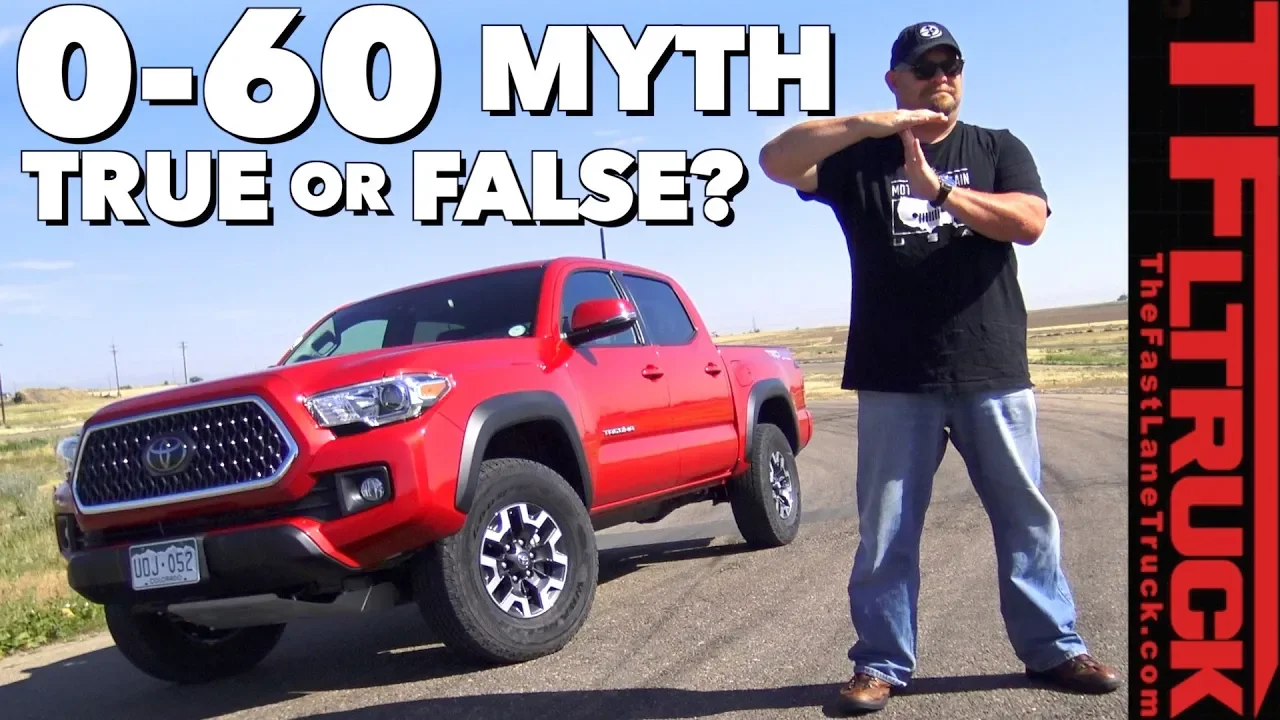 True or False? Does Toyota's ECT Transmission Button Make The Truck Quicker?