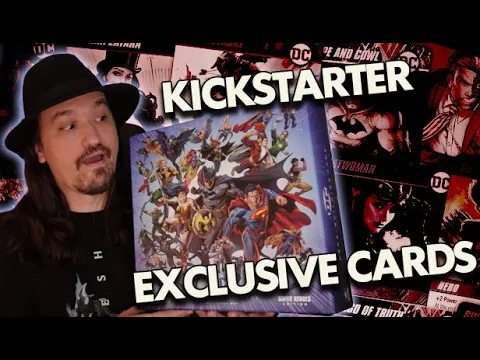 NEW MULTIVERSE BOX EXCLUSIVE CARDS - DC DECK BUILDING GAME
