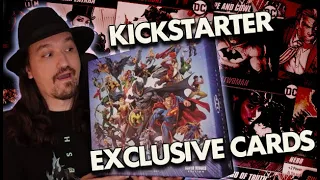NEW MULTIVERSE BOX EXCLUSIVE CARDS - DC DECK BUILDING GAME