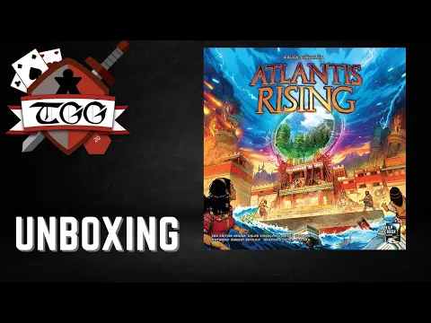 Atlantis Rising (Second Edition) Board Game Unboxing