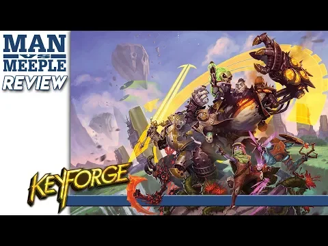 KeyForge: Call of the Archons First Impressions Review by Man Vs Meeple (Fantasy Flight Games)
