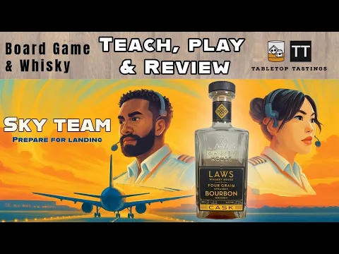 Laws Four Grain Bourbon and Sky Team Learn to Play and Playthrough - Ep 010