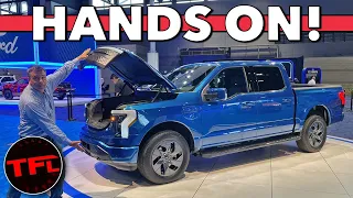 The 2022 Ford F-150 Lightning Has THESE Hidden Features!