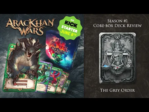 [En] AracKhan Wars Core Box Deck Review The Grey Order