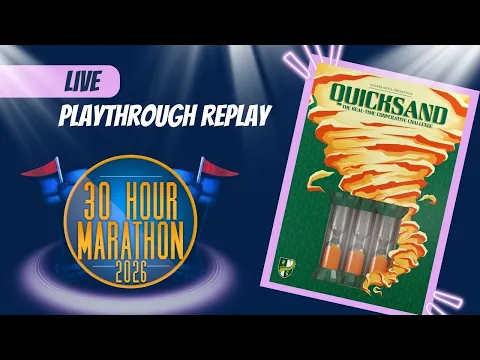 Quicksand Live Replay - 30 Hour Marathon