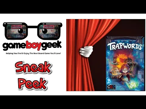 Trapwords Sneak Peek & (Prelude) Mini Review with the Game Boy Geek