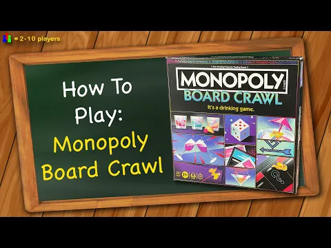 How to play Monopoly Board Crawl
