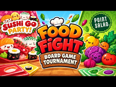 Board Game Tournament Recap - Food FIght!