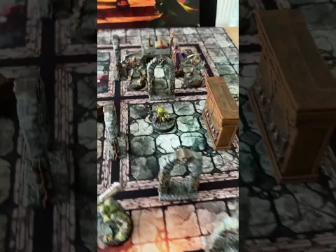 New mat, new heroes, let’s roll… to move - #heroquest #dnd #dungeonsanddragons #tabletopgaming #rpg