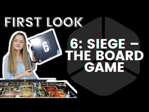 6: Siege– The Board Game | Tom Clancy Rainbow Six R6 Inspired Game | First Look