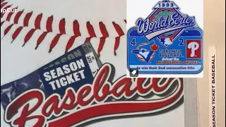 Season Ticket Baseball Game. How to play. 1993 World Series. Toronto Blue Jays at Philadelphia
