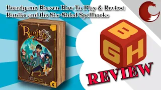 Boardgame Heaven How To Play & Review 173: Runika and the Six-Sided Spellbooks (Fox Tale Games)
