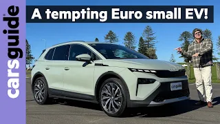 Game-changing small EV? Skoda Elroq 2026 review Australia: New Euro electric SUV rivals Hyundai Kona