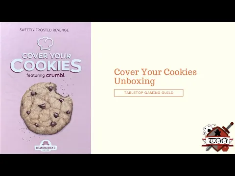 Cover Your Cookies Board Game Unboxing