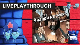 Shadow Network Board Game - LIVE Playthrough