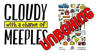 Downtown Farmers Market Unboxing - Cloudy with a Chance of Meeples