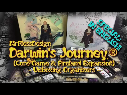 Darwin's Journey & Fireland: Unboxing Insert / Organizer