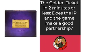 The Purge: # 3776 The Golden Ticket Game: The Two Minute Review