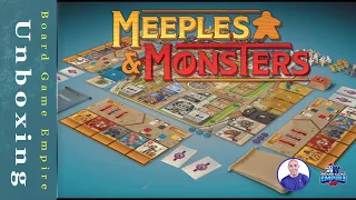 Meeples & Monsters Unboxing - AEG