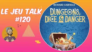 [REVIEW] JEUTALK#120 Dungeons, Dice & Danger, le dungeon crawler de Garfield !