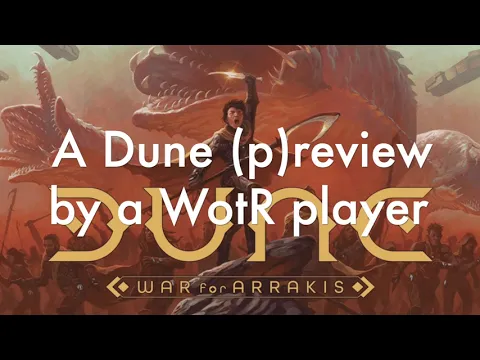 Dune: War for Arrakis - a comparison with War of the Ring