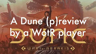 Dune: War for Arrakis - a comparison with War of the Ring