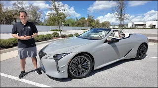 The 2026 Lexus LC 500 Inspiration Edition is BETTER than a Mercedes Benz SL43